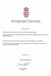 Продление товарного знака в Дании.