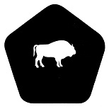 Купить товарный знак Зубр в пятиугольнике (лого)